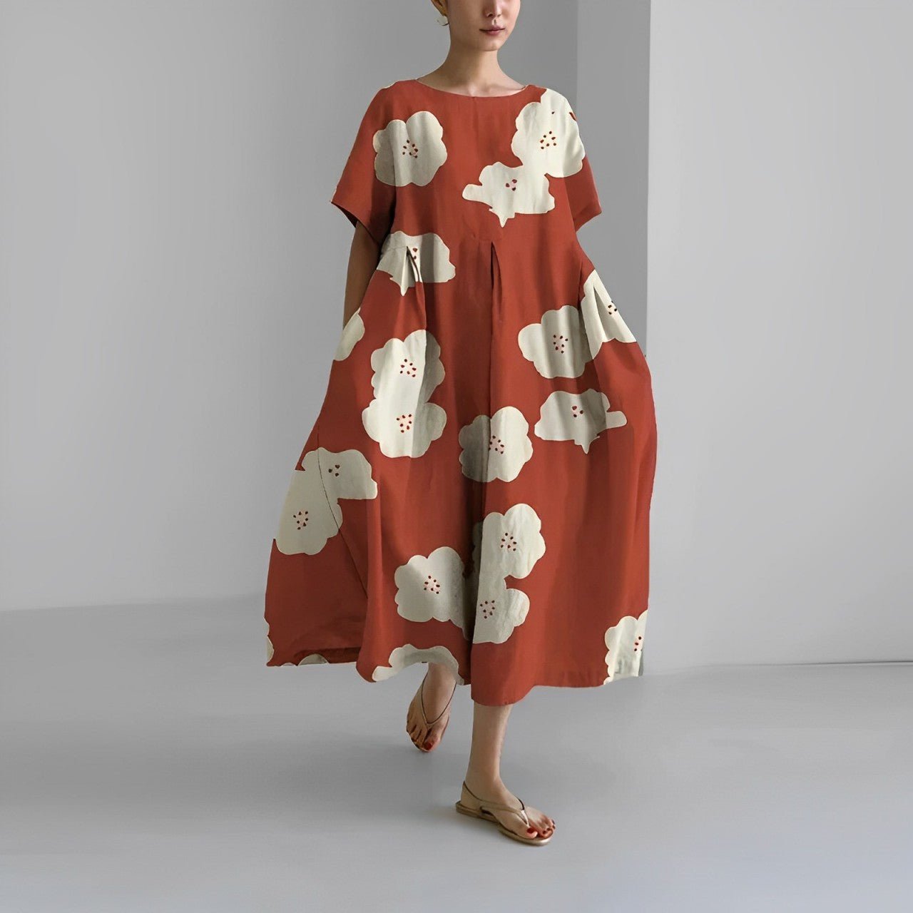 Isabelle Luxe Women's Floral Boho Maxi Dress Signature Edit