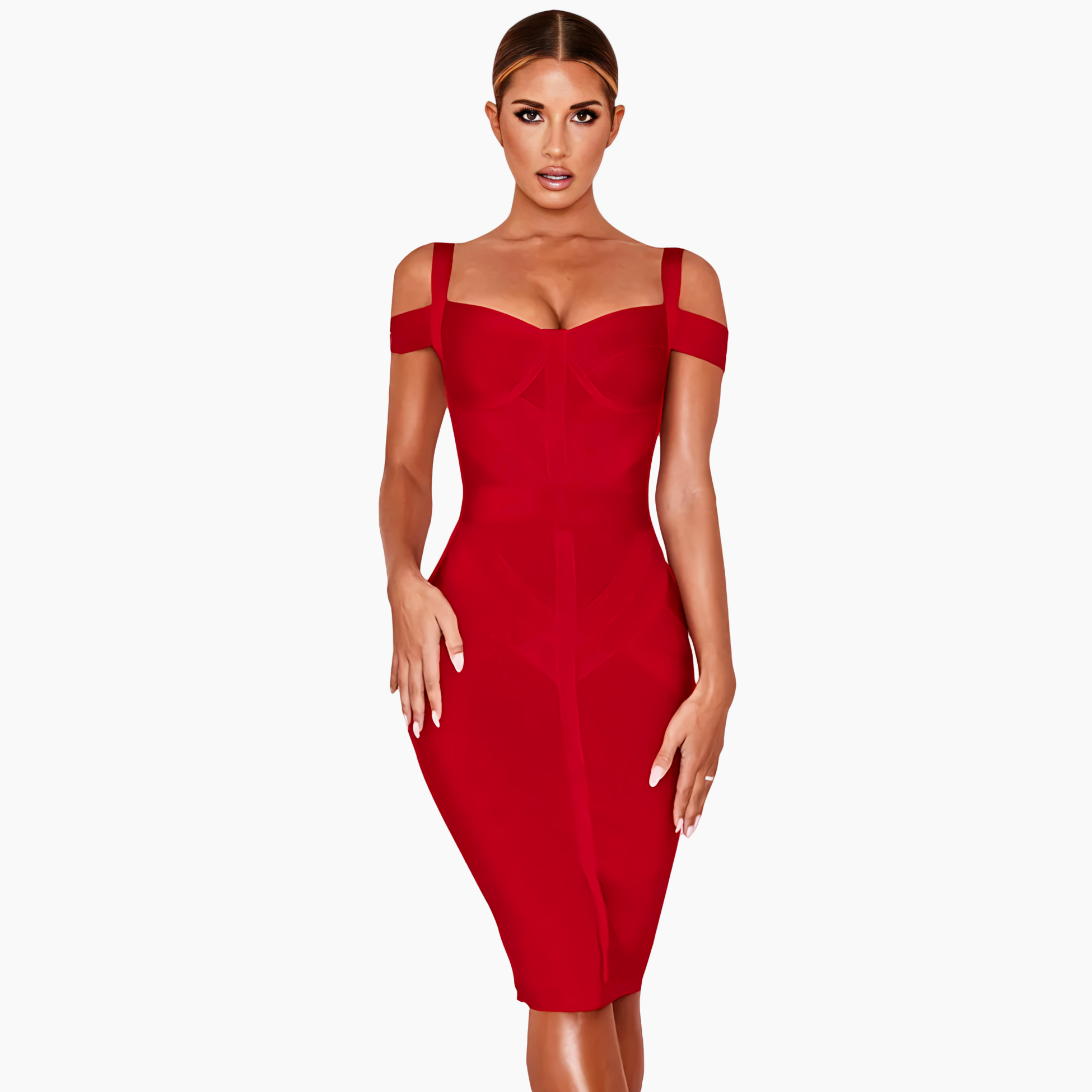 Eden's Elixir Figure-Flattering Contemporary Style