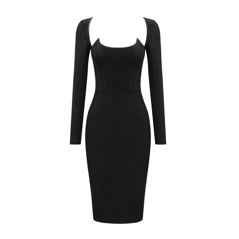 Stureplan Sophisticated Figure-Flattering Dress Evening Elegance