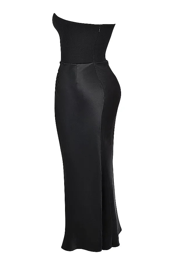 Virginia Boutique Premium Maxi Dress Chic Silhouette Collection