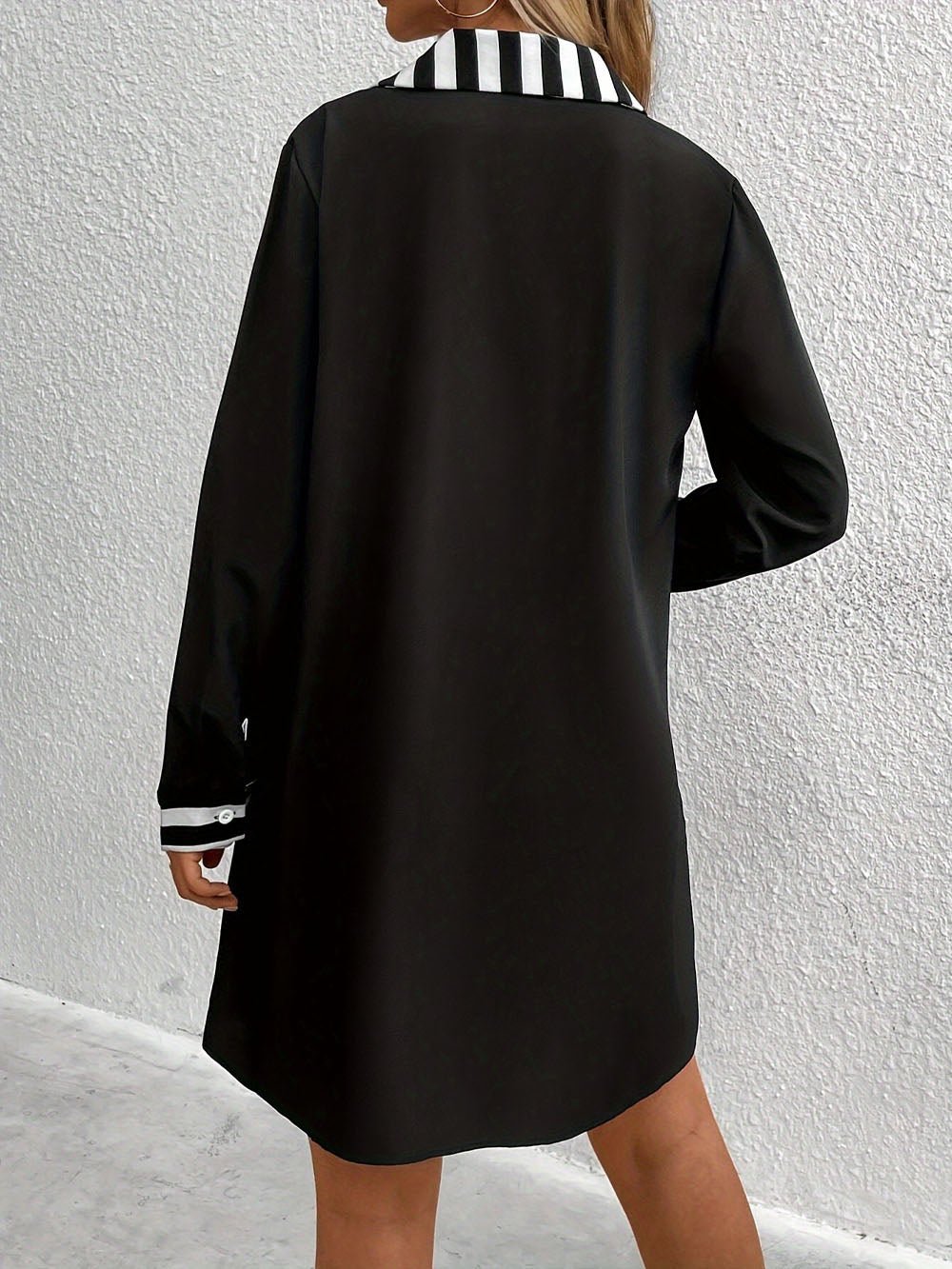 Sienna Relaxed Long Sleeve Mini Dress