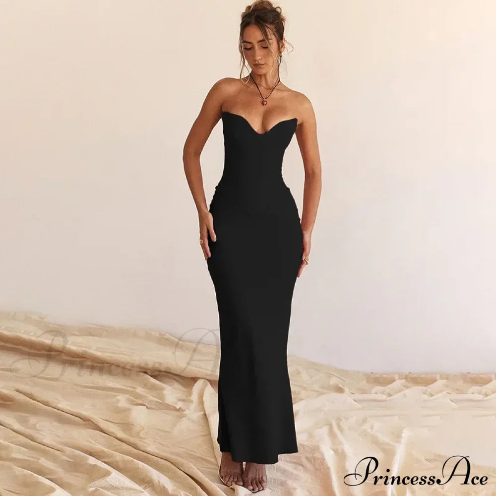Strapless Corset Mermaid Prom Formal Occasion Deluxe Long Mini Maxi Dress