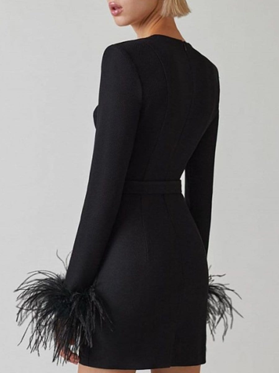 Feather Thea Bodycon Mini Dress