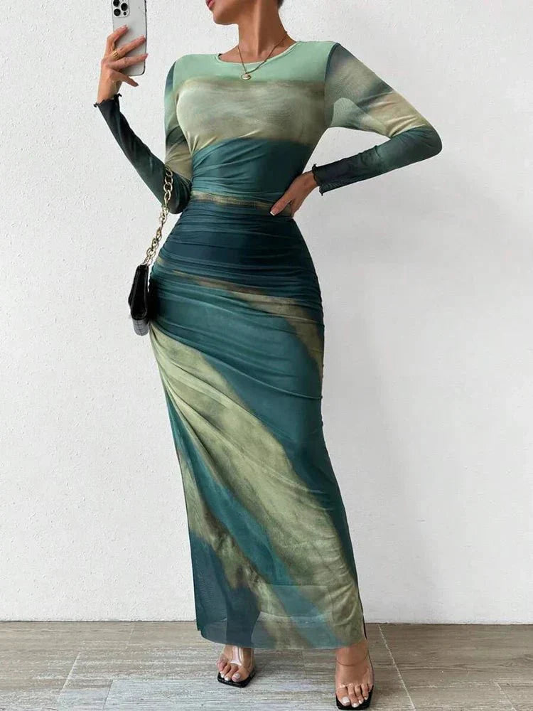Aldara Stylish Maxi Dress for Women Light Comfortable Fit