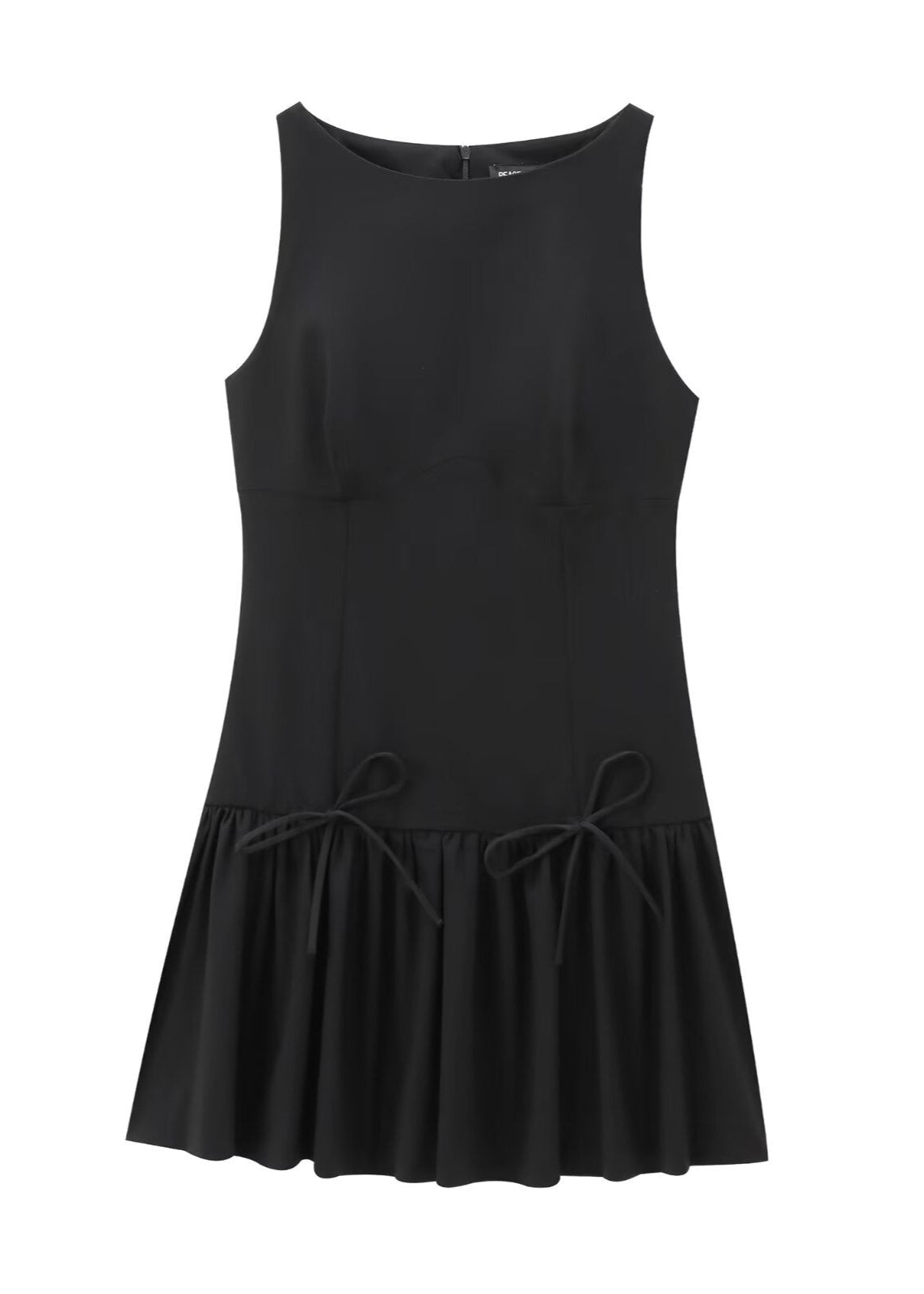 Sleeveless Camille Drop Waist Mini Dress