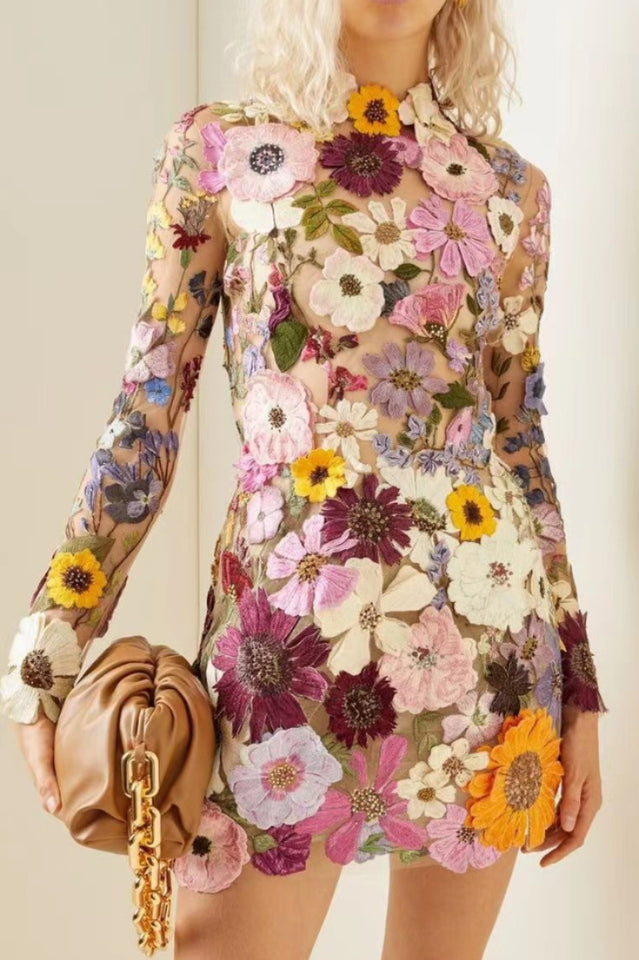 Lynn Amy Backless Mini Dress