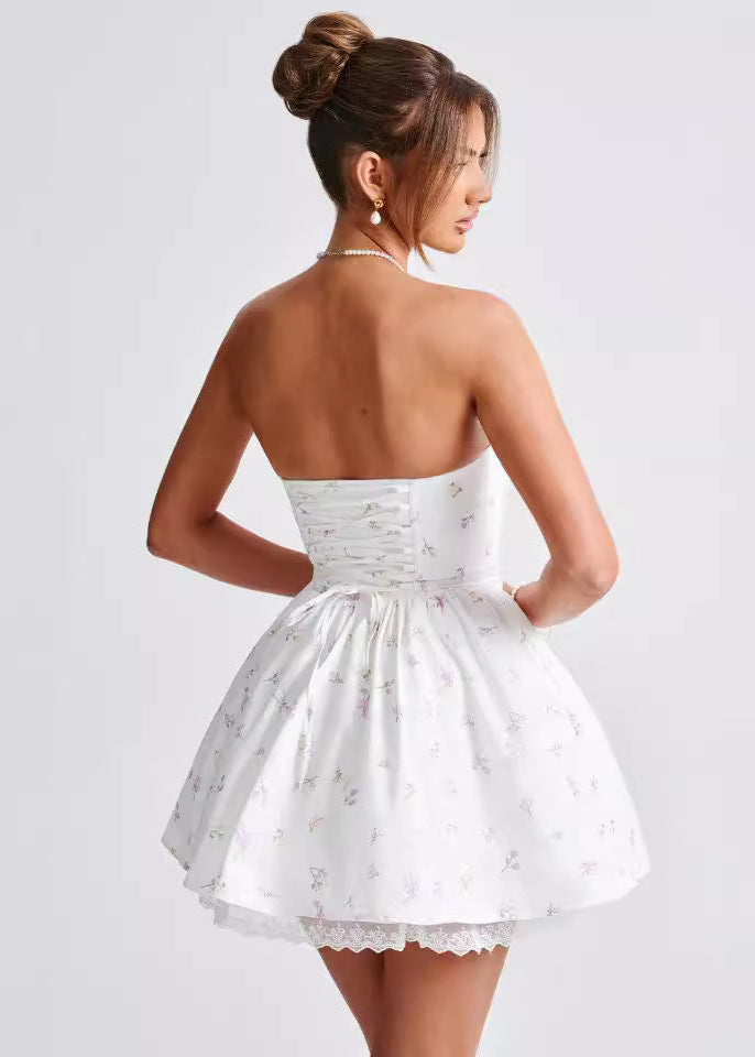 Strapless Isla Corset Mini Dress