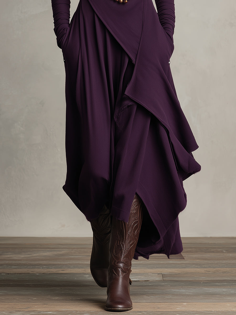 Natalie | Refined Draped Dress