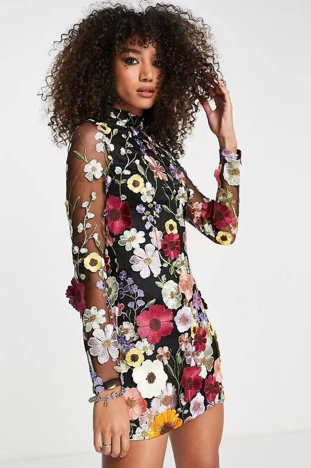 Lynn Amy Backless Mini Dress