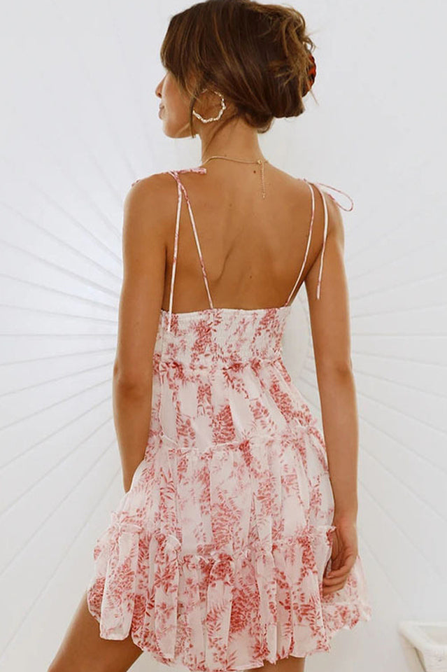 Bloom Ruffled Mini Dress