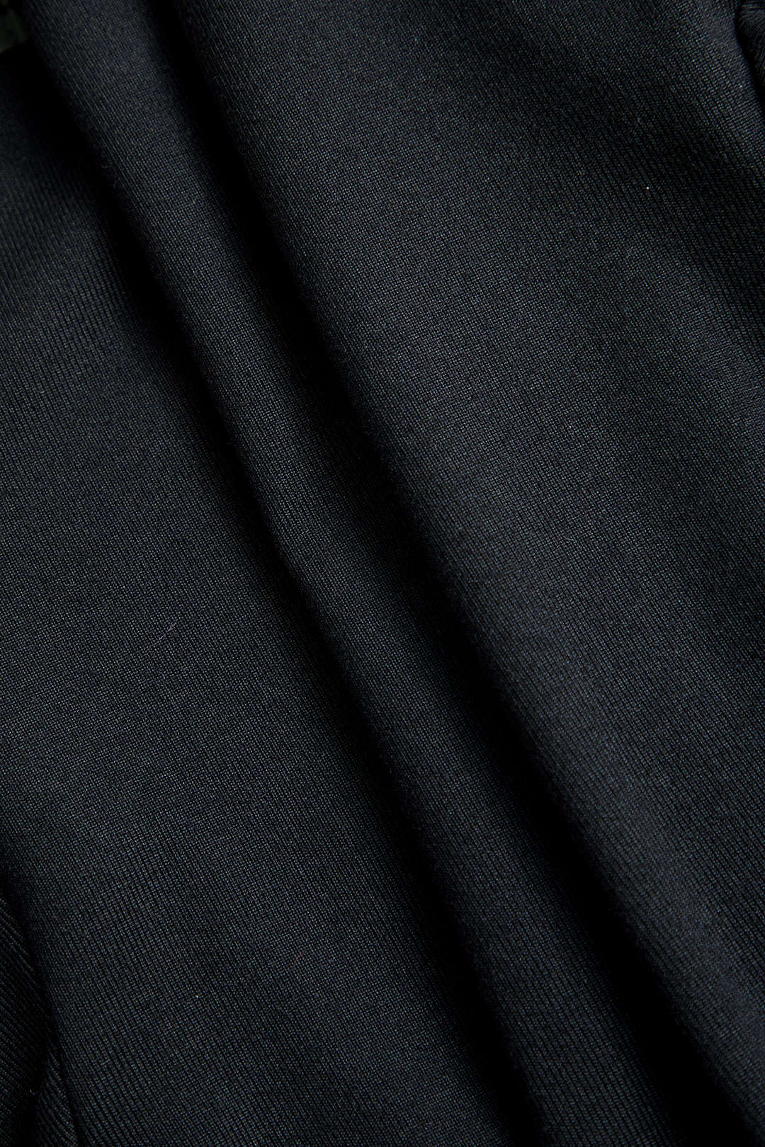 V Solid neck Fake Pockets And Zipper Mini Dress
