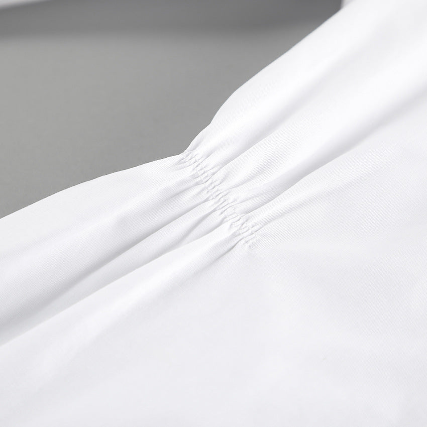 Mini Corsesne Dress White