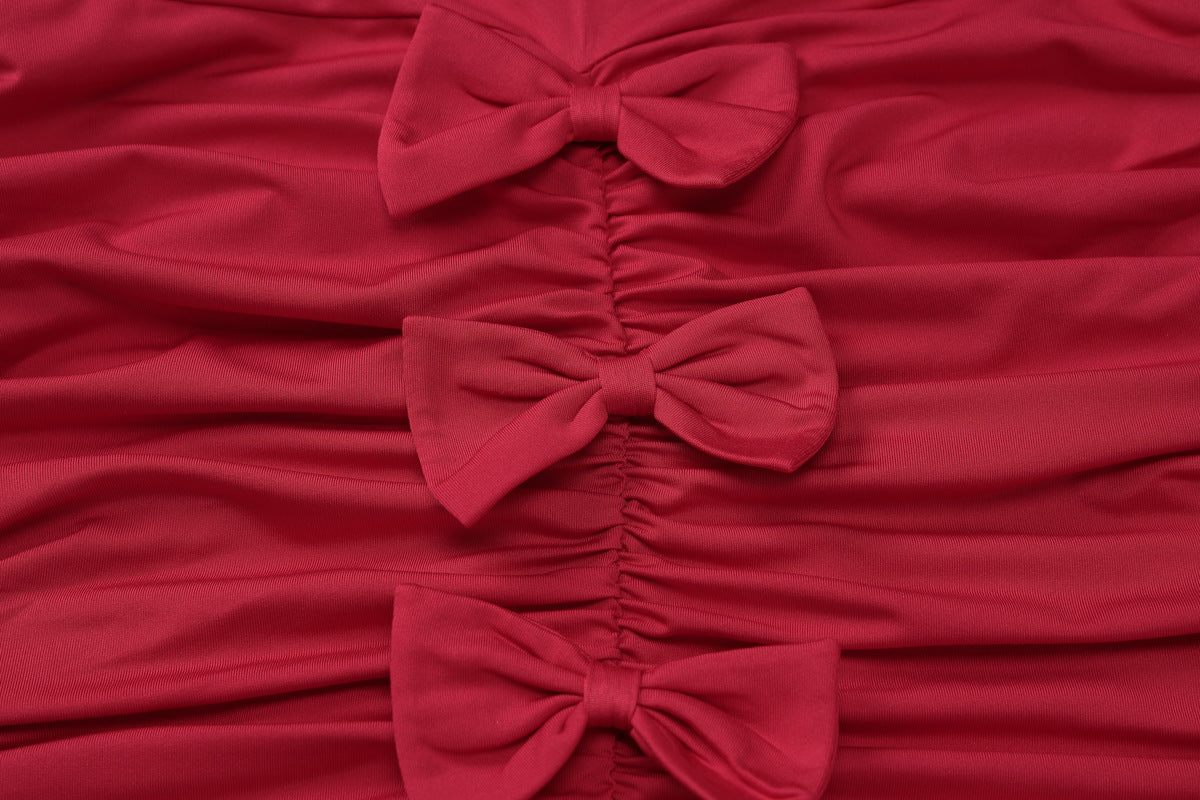 Mini Salone Dress Red