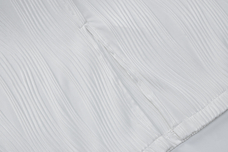 Midi Blair Dress White