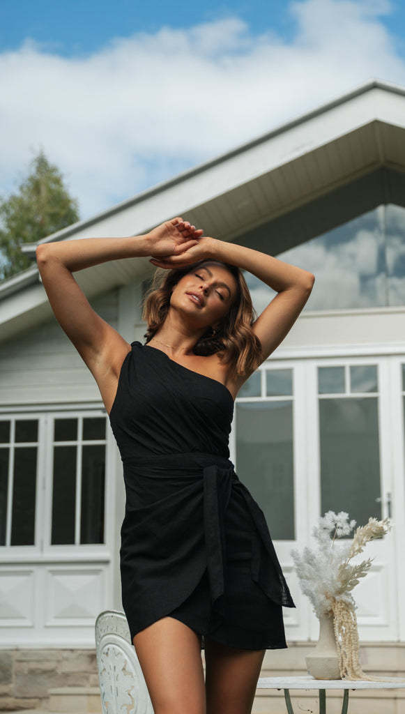 Mini Elovie Dress Black