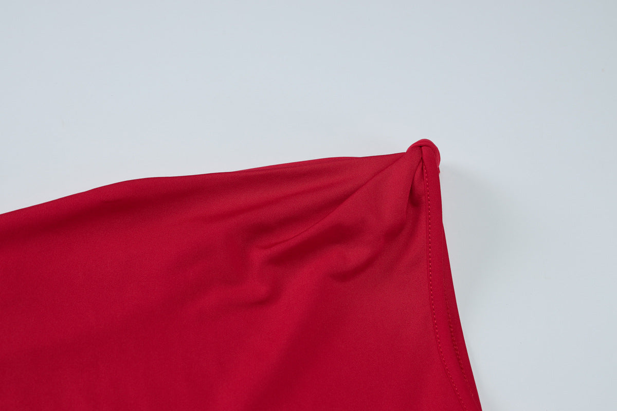 Mini Kirby Dress Red