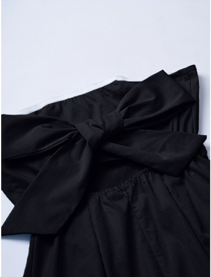 Mini Bucco Dress Black