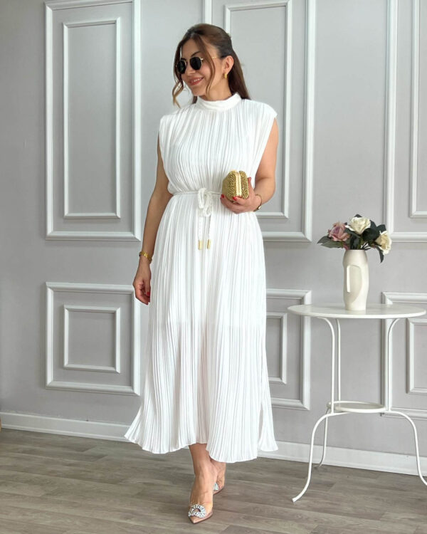 Midi Lizel Dress White