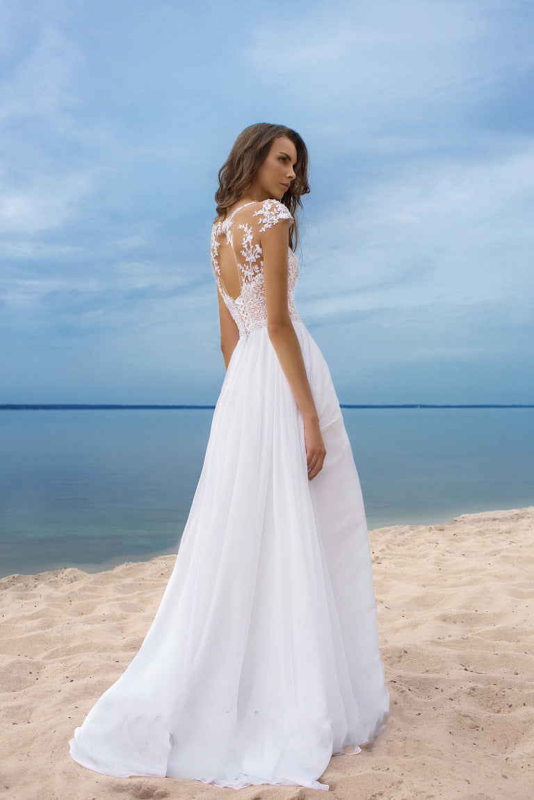 Without Edition A Doubt Crochet Lace Maxi Dress