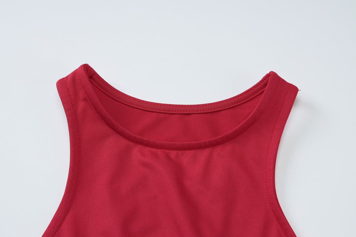 Mini Salone Dress Red