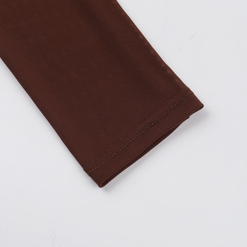 Mini Connie Dress Brown