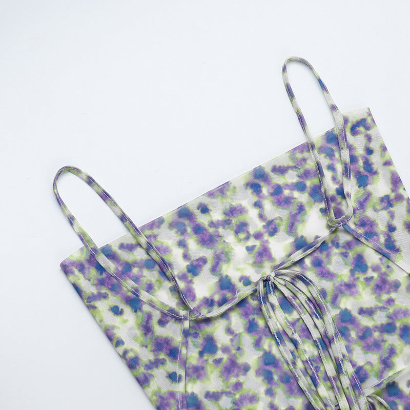 Midi Sander Dress Blue