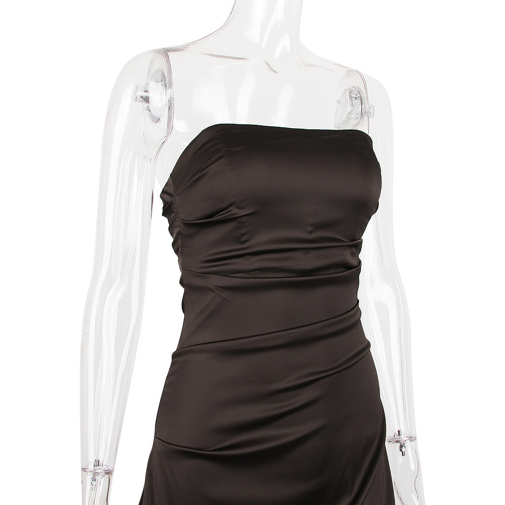 Mini Cassio Dress Brown