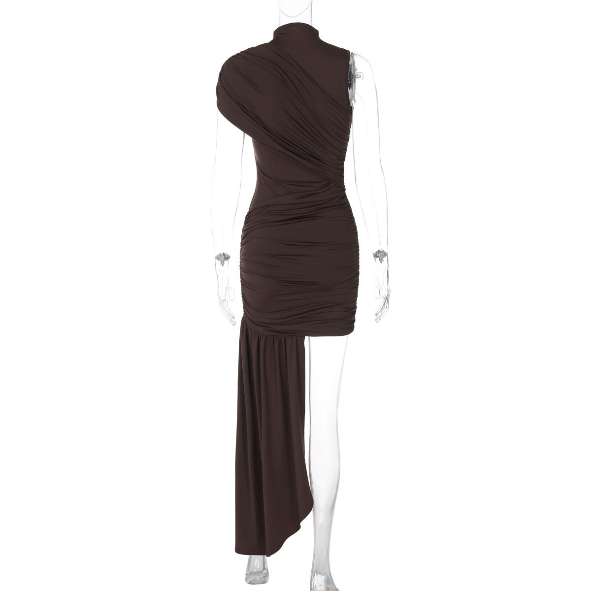 Mini Gema Dress Brown