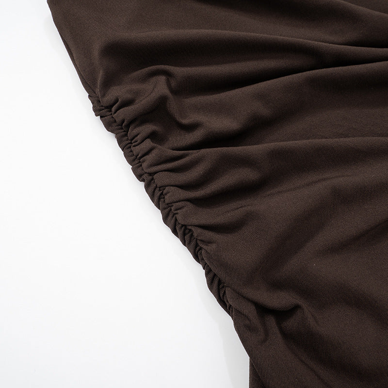 Mini Gans Dress Brown