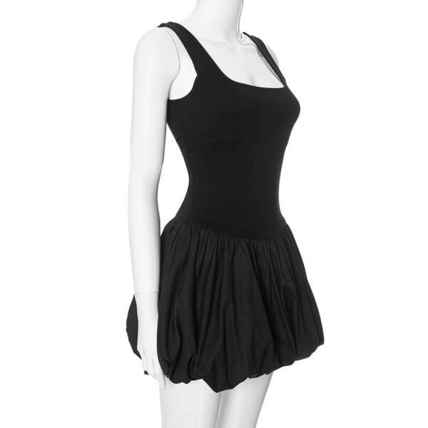 in Drama Town Mini Dress Black