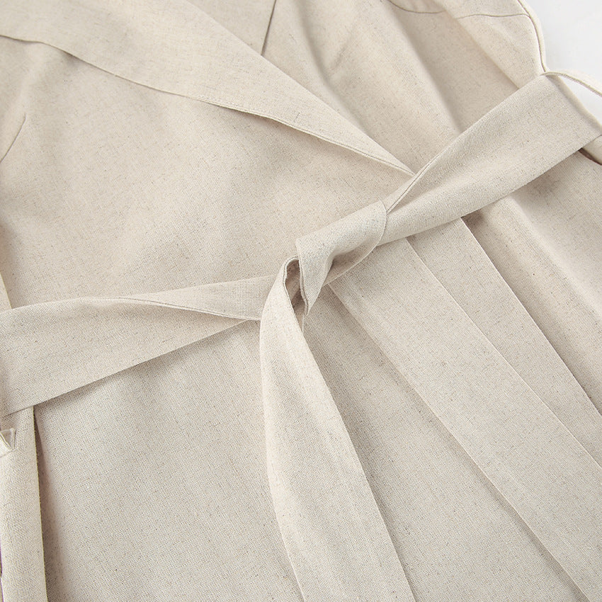Midi Rustin Dress Khaki