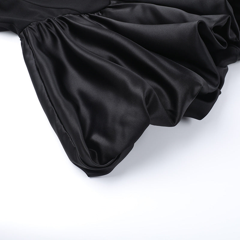 Mini Vettori Dress Black