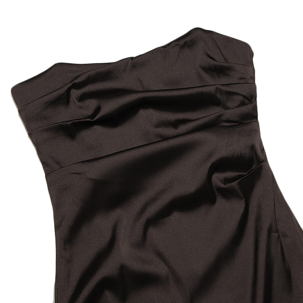 Mini Cassio Dress Brown
