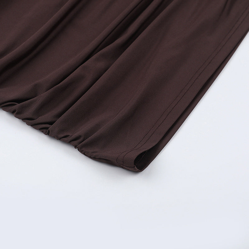 Mini Castro Dress Brown