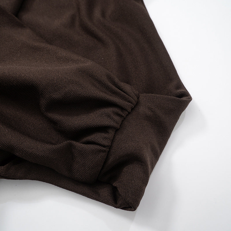 Mini Gans Dress Brown
