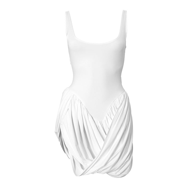 Mini Kaz Dress White