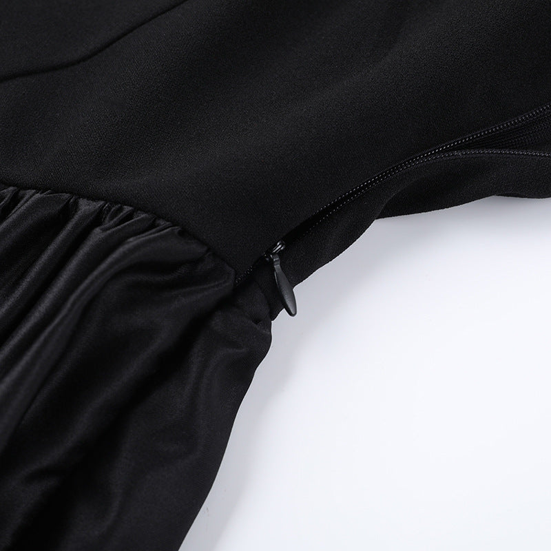 Mini Vettori Dress Black