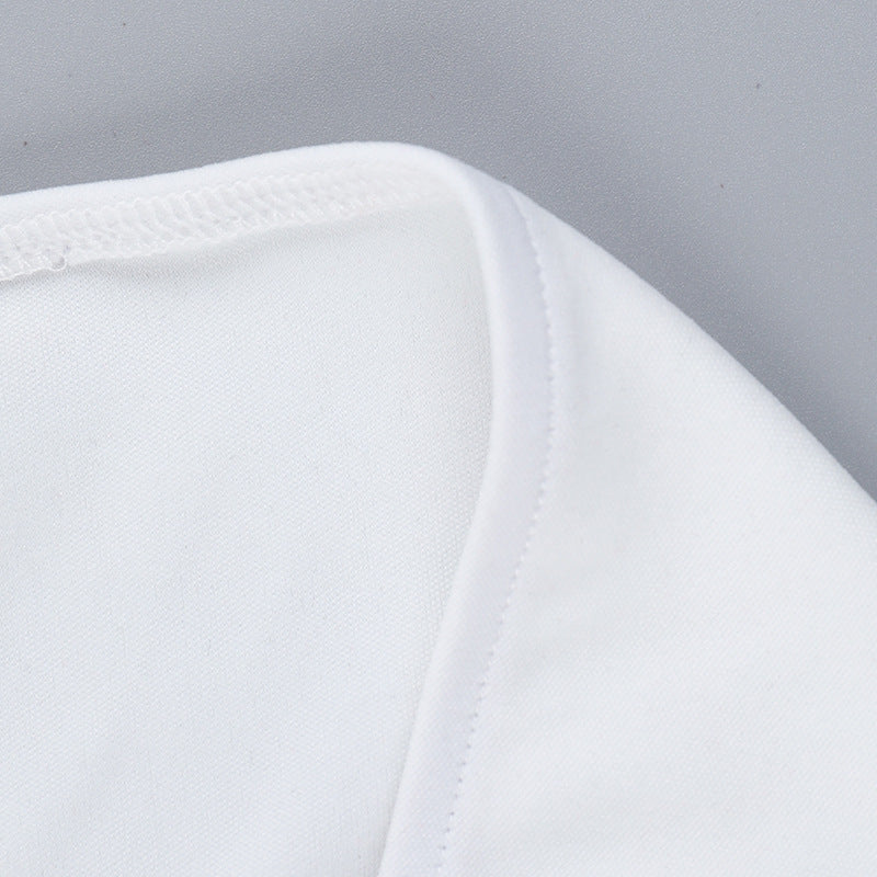 Off Frostene Shoulder Mini Dress White