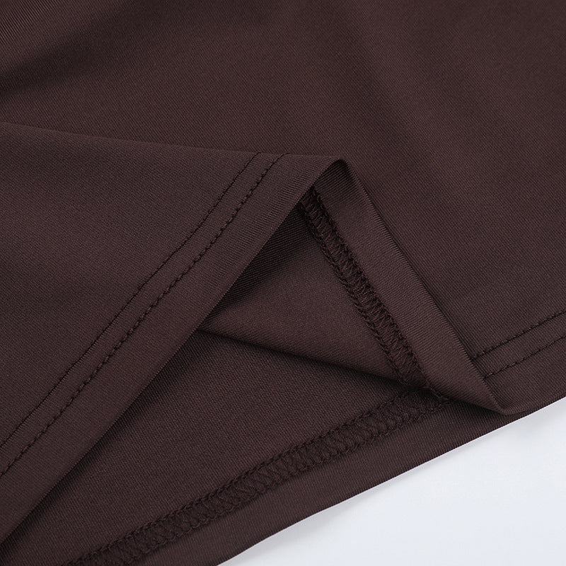 Mini Castro Dress Brown
