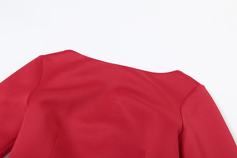 Chemistry Red Mini Dress Red