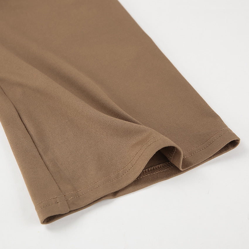 Mousse Mocha Mini Dress Brown