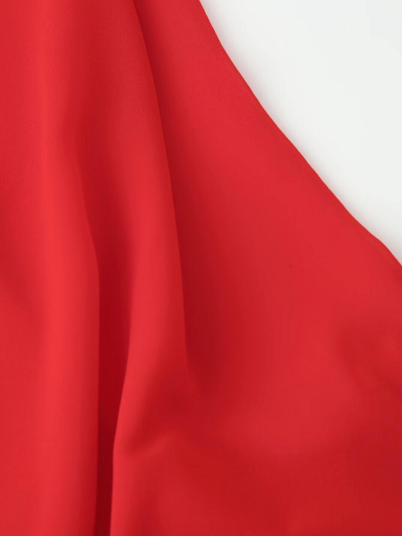 Women Clothing Slim Fit Red V neck Graceful Halter Maxi Dress