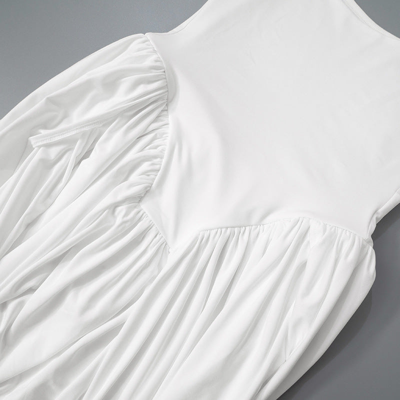 Mini Kaz Dress White