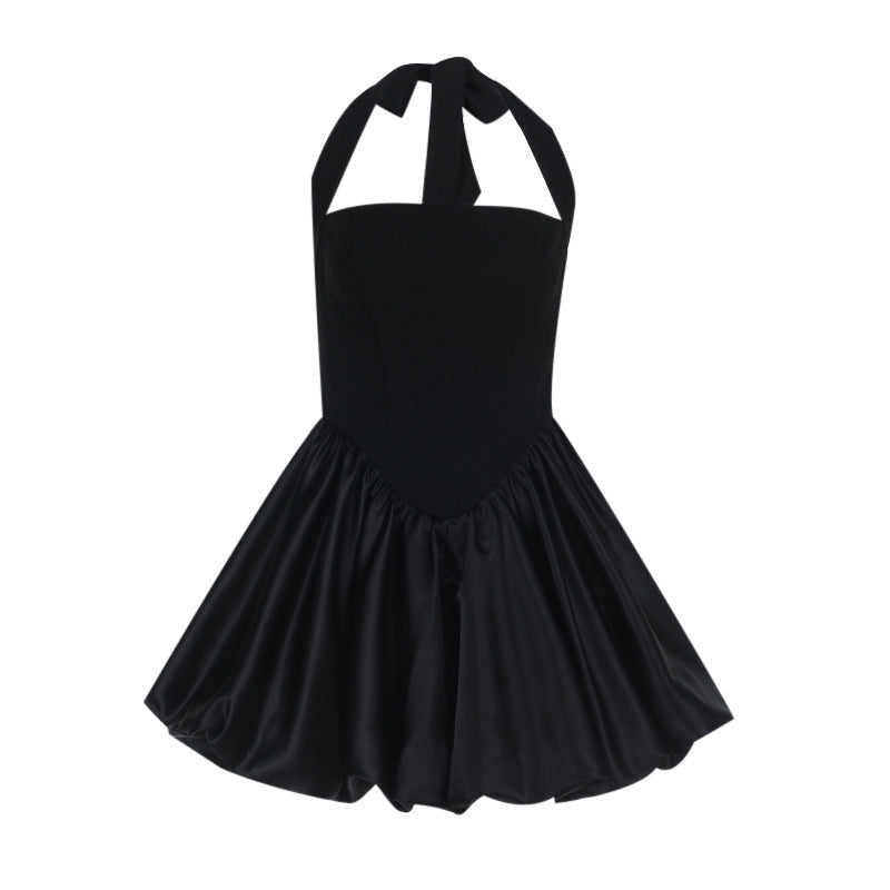 Mini Vettori Dress Black