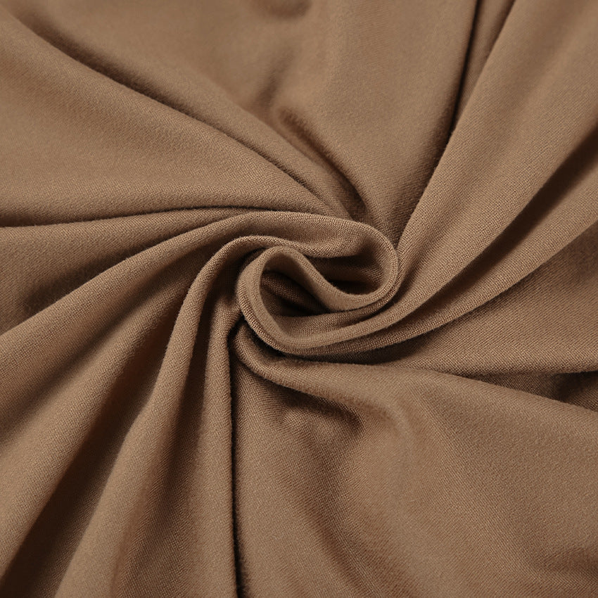 Mousse Mocha Mini Dress Brown