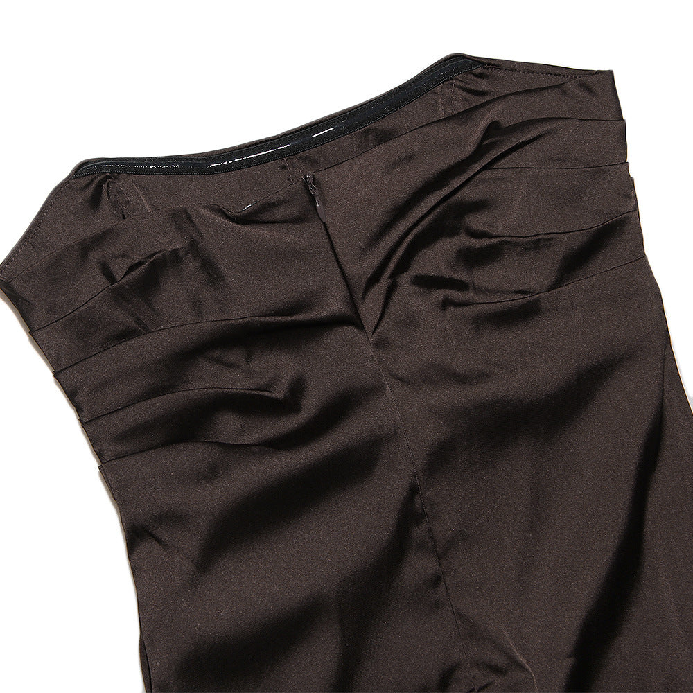 Mini Cassio Dress Brown