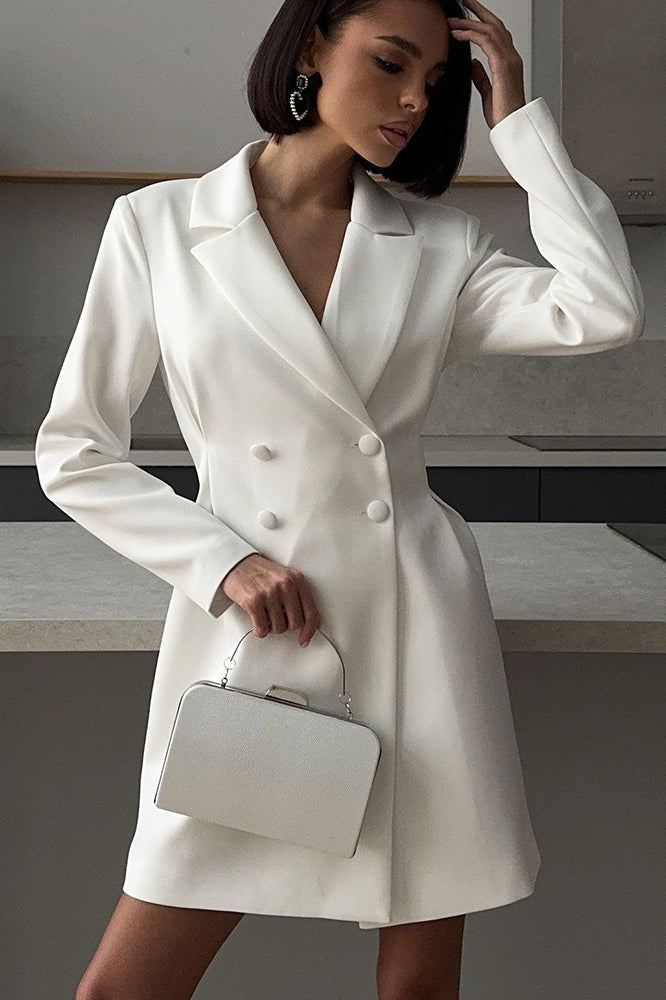 Blazer Fitted Midi Dress