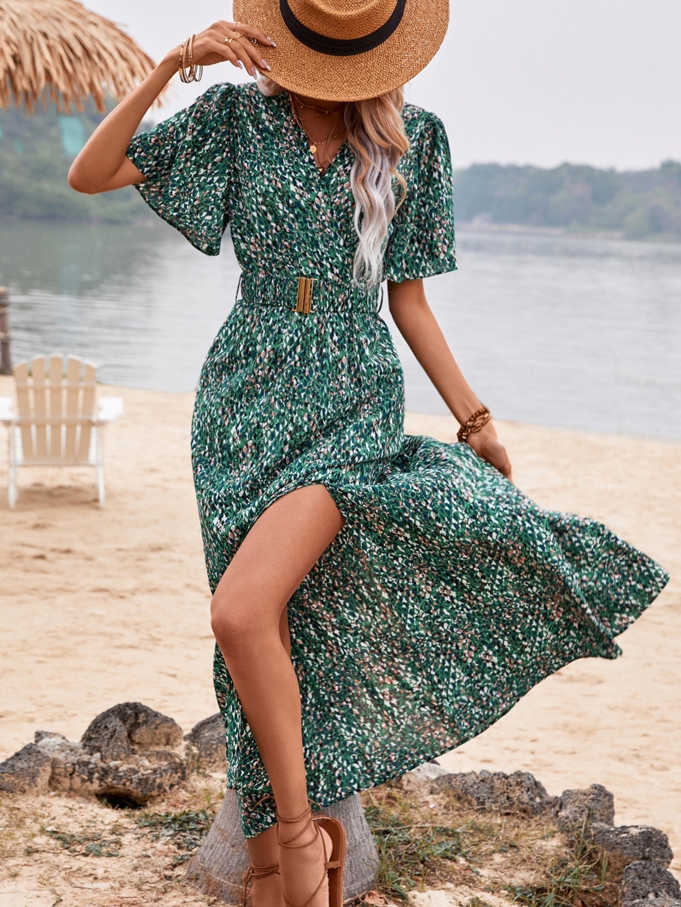 Tania Exclusive Maxi Dress Butterfly Style Signature Edit