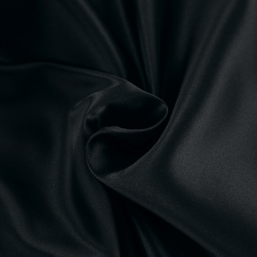 Gate Bow Mini Dress Black