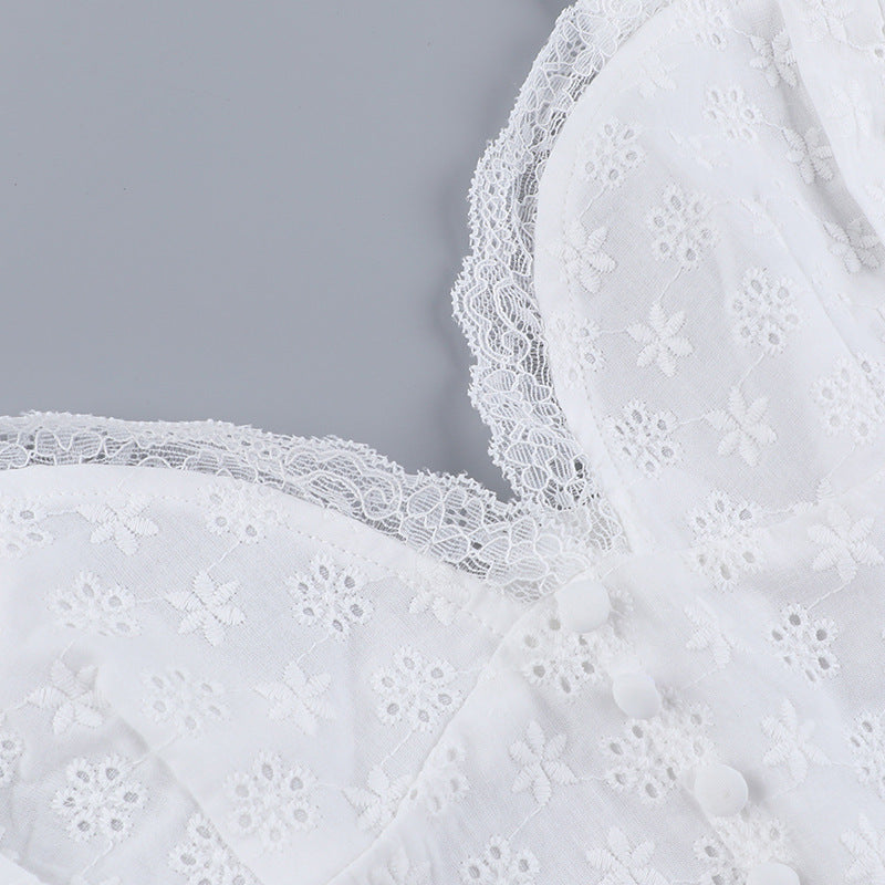 Mini Staze Dress White
